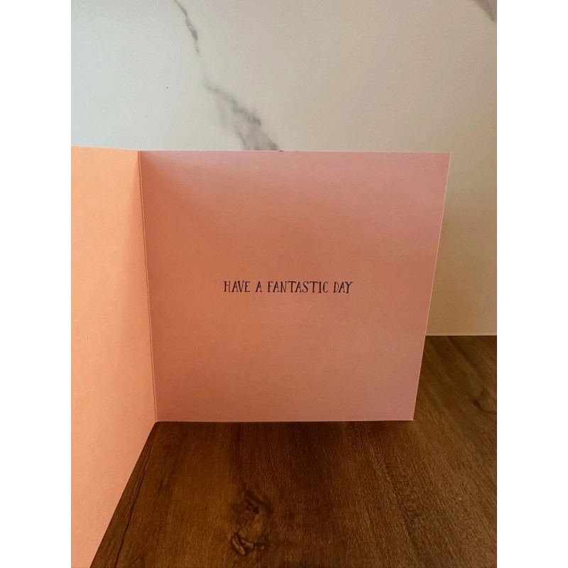 Second Nature Premium European Birthday Greeting Card with Sewing Machine