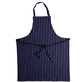 DENNY'S COTTON STRIPED BUTCHERS APRON, 4 COLOURS