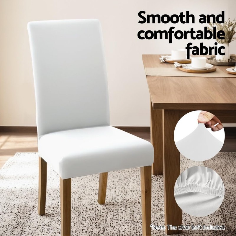 Artiss Dining Chair Covers 4X Slipcovers Spandex Stretch Banquet Wedding