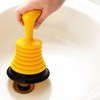 PlumbCraft Mini Drain Plunger, 11-Inch Bellows Sink Plunger for Kitchen