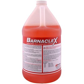 Corrosion Technologies BarnacleX 49004 (1 Gallon) – Barnacle, Scale and Marine Growth Dissolver | for Fresh, Brackish and Seawater Systems | Removes The Toughest Deposits | Concentrated, Easy to Use