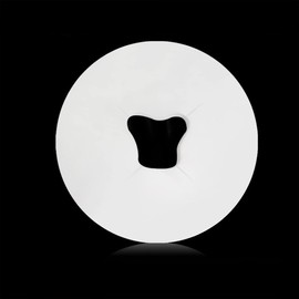OrangeClub Pack of 200 Disposable Covers for the Headrest of the Massage Table Nose Slit Cloths for the Face Pad of Your Massage Table Treatment Bed