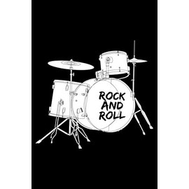 Rock And Roll: Blank Lined Journal to Write In - Ruled Writing Notebook