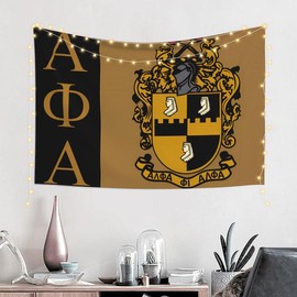 Alpha Phi tapestry wall hanging home bedroom dormitory decoration 30x40 inches Fluffy Peach Art Decorating - Color: 30*40