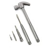ENKAY - 6 in 1 Gray Hammer and Screwdriver, Multifunction