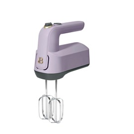 6-Speed Electric Hand Mixer, Lavender - Quiet & Powerful 350W DC Motor For Maximum Blending Power Without All The Noise, Detachable Parts Are Dishwasher Safe For Easy Cleaning