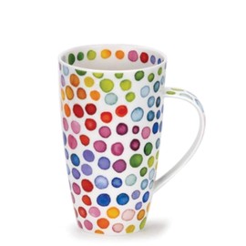 Dunoon Hot Spots Henley Shape Fine Bone China Tassa