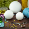 MCE-Commerce Styrofoam Balls, Diameter 7 cm, Made of polystyrene, Smooth
