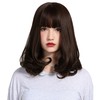 GAIBMAX - Pelucas para mujer cabello aspecto natural, peluca de