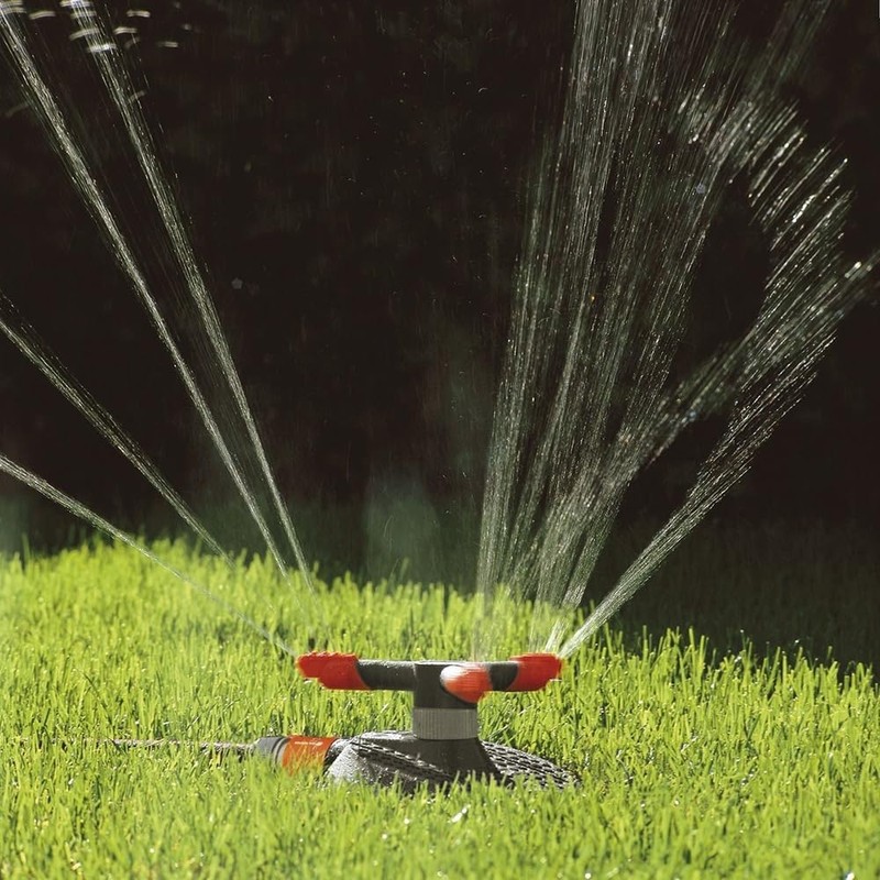 Gardena 2060-20 Samba Rotating Sprinkler Dark Gray x Orange