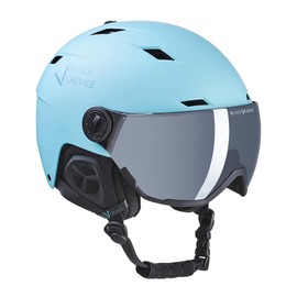 BLACK CREVICE Kirchberg Stillwater Ski Helmet with Visor S (51-53 cm)