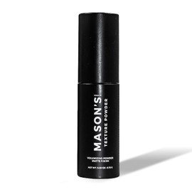 Mason's Pomade - Polvo Ligero Para Estilizar El Cabello Voluminizador En Acabado Mate Para Hombres, 8.75 Gramos