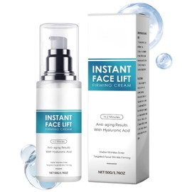 Skin Tightening Cream For Face, Firming Cream for Loose Skin & Neck, Day & Night Hydrating Moisturiser for Women, Wrinkle Filler, Reduces Fine Lines & Wrinkles