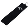 Callaway Unisex Golf Trifold Towel, Black, 16 x 21 Inches