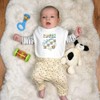 'Welcome 2025: The Best Awaits' Soft Cotton Baby Bib (BI00062762)