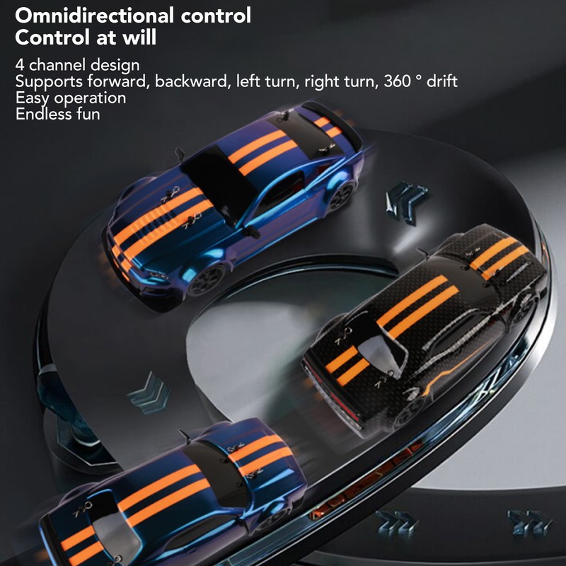 1/14 RC Drift Car Anti Interference 2.4G Remote Control 4WD