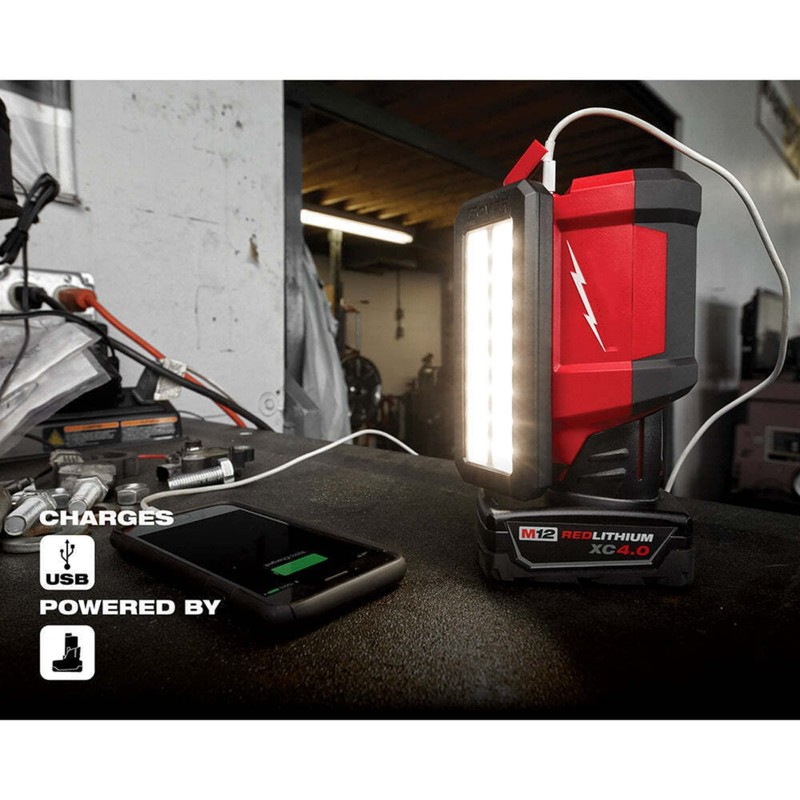 Milwaukee 2367-20 M12 Rover 700 Lumens Repair Flood Light with
