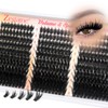 Manga Lash Clusters 100D Eyelash Clusters Volume Lash Clusters With
