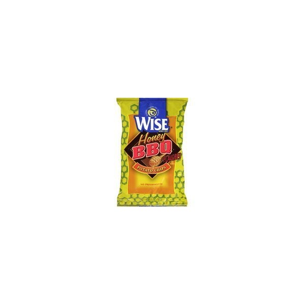 Wise, Potato Chips, Honey BBQ, 6.75oz Bag (Pack of 3)