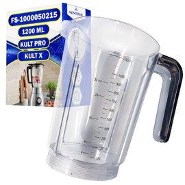 Bowl for stand mixer 1200 ml with original code FS-1000050215 for WMF series Kult Pro and Kult X MONTERAL