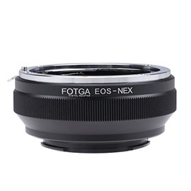 Hersmay EOS-NEX Lens Adapter for Canon EOS EF Lens Suitable for Sony E Mount A7 A7II A7III A7IV A7R A7RII A7RIII A9 NEX-3 NEX-7 6 5N A6600 A6500 A6400 A6300 A6000