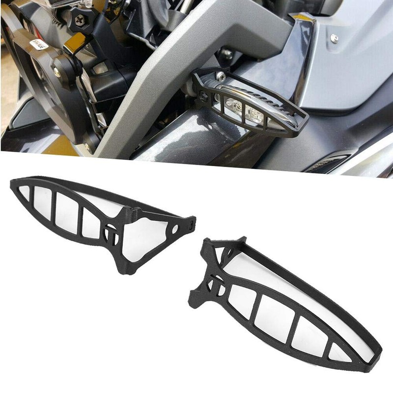 KIMISS Cubierta Protectora para Luz Direccional LED de Moto, 2
