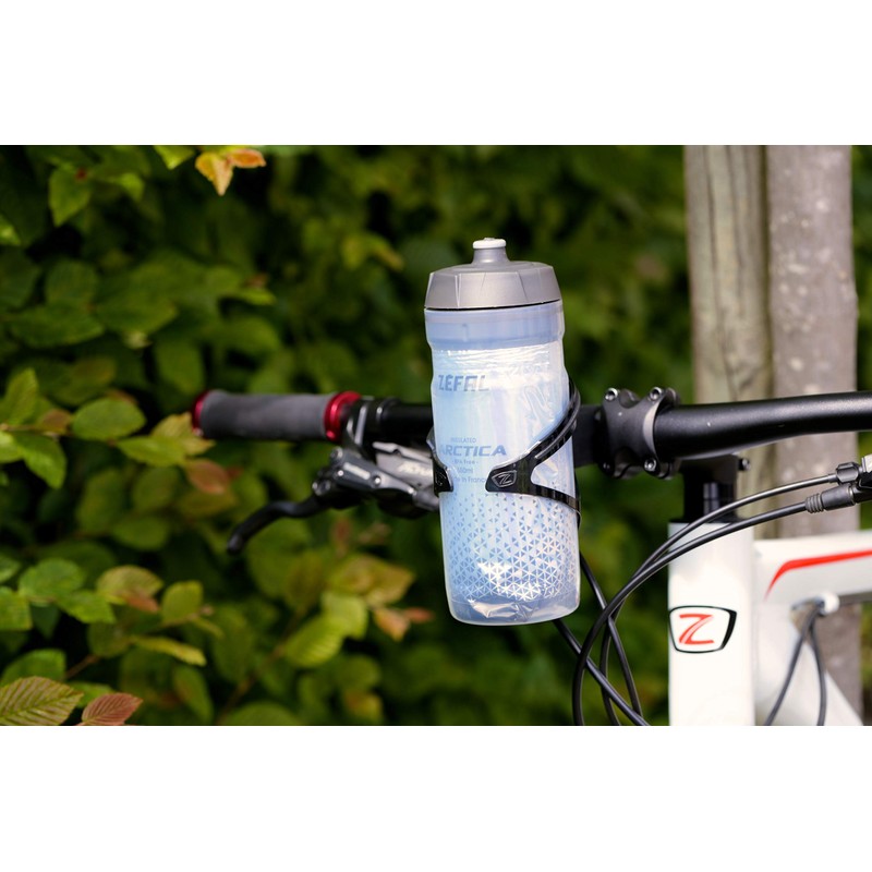 Zefal Handlebar Bottle Cage Mount With Pulse B2 Bottle Cage,