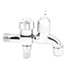 G1/2in Copper Multifunctional Dual Use Quick Open Faucet Washing Machine