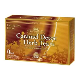 Esthe Pro Labo Caramel Detox Herbal Tea Pro, 0.1 oz (3 g) x 10 Packs