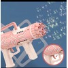 Genérico Burbujero Tipo Bazooka Multi Burbujas Unisex Juguete Infantil (Rosa)