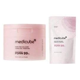 Belivela Partner Medicube Collagen Pads PDRN Pink Gel Toning Toner Pads 70 sheets / 매디큐브콜라겐패드 PDRN 핑크 겔 토닝 토너 패드 70매