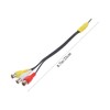 LABRIMP 3Pcs Video Adapter Cord to Female Audio Video Cable