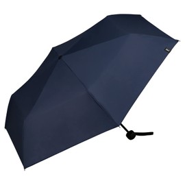 Wpc. 801-18912-102 Parasol, Light Shielding Minimalist Basic Parasol, Unisex, Navy, Folding Umbrella, 21.7 inches (55 cm), Unisex, For Rain or Shine, Light Blocking, UV Protection, 100% Simple,