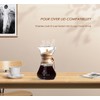 Bamboo Lid for Chemex Coffee Makers 3/6/8/10 Cup, Innovative Design,