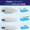Sidney Sleep Adjustable Curved Contour Fill Pillow – Queen Size