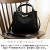 VITAFELICE inb-10031p Women's 3 Space 2-Way Handbag, brown (mocha)