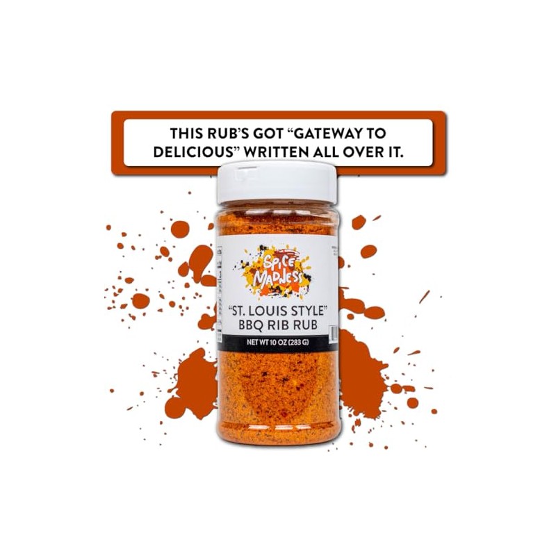 Spice Madness - St. Louis BBQ Rib Rub - 10
