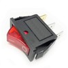Rocker Switch Lighted On Off for Electric Fireplaces 120 Volt