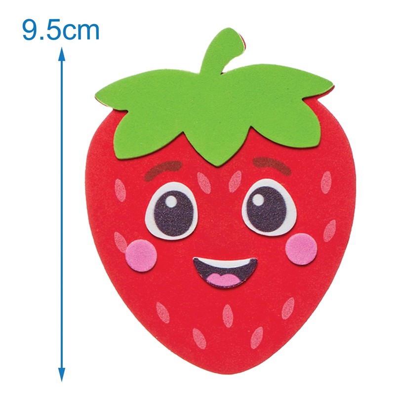 Baker Ross FN175 Strawberry Mix & Match Magnet Sets -