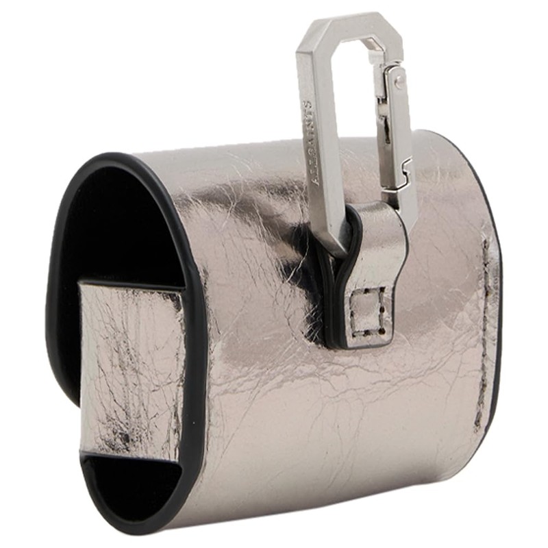 AllSaints Women's Airpod Case Gunmetal Grey One Size