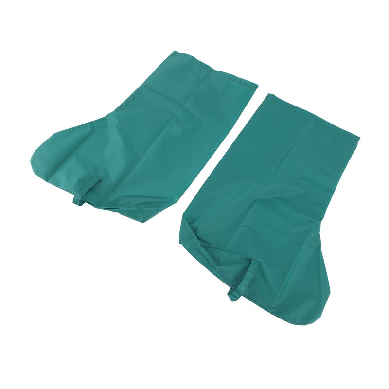 Leg Wearing Aid Cover Green Nylon Friction Prevention Pants Foot