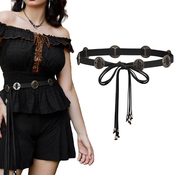 BelleVive Bohemian Waist Belt for Women Renaissance Belt Waist Belt