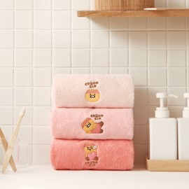 Kakao Friends Chunsik Combed 40-count Towel Set 3P Diary Towel, Chunsik Modal 30-count Towel Set 3P Chun Morning / 카카오프렌즈 춘식 코마사 40수 타월 세트 3P 다이어리 수건,  춘식 모달 30수 타월 세트 3P 춘모닝