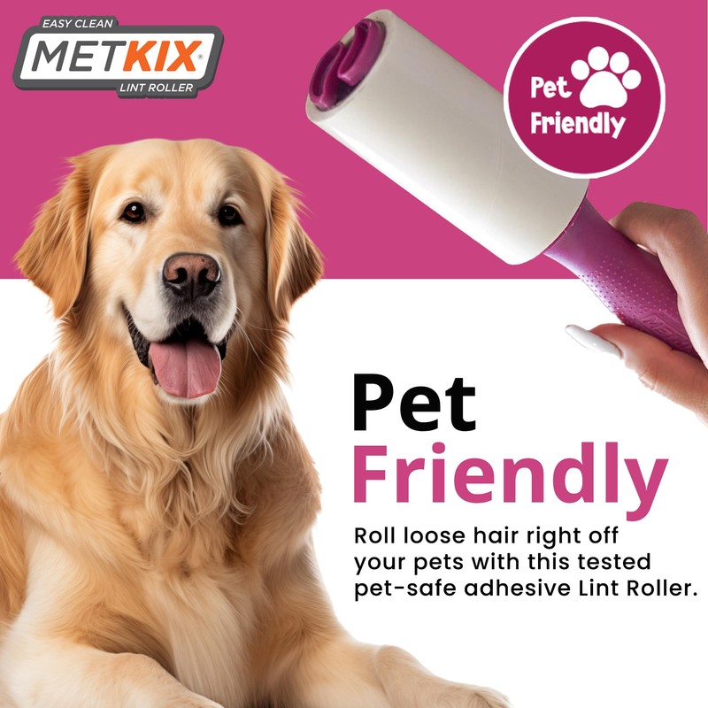 Metkix Refill for Metkix Lint Rollers 8 Pack (Total 800