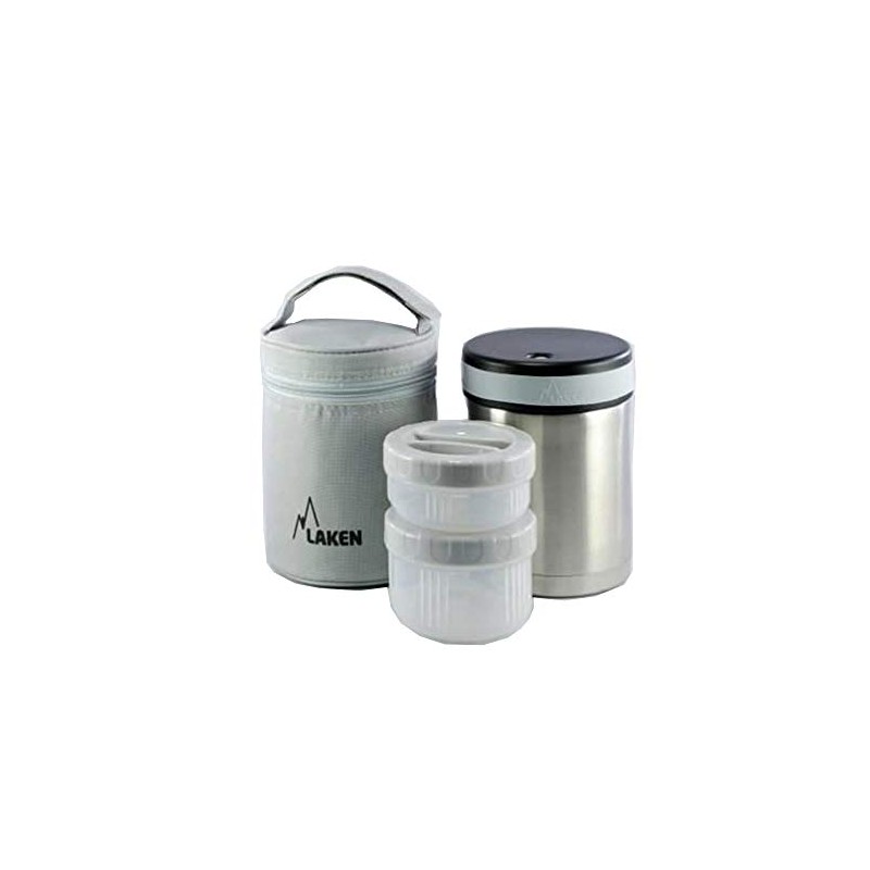 Laken Thermal Insulated Stainless Steel Food Flask 1 Litre +