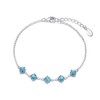 Philip Jones Synthetic Turquoise Gemstone Bracelet