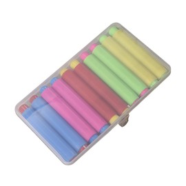 Ciieeo 10pcs Girl Chalk Holders Tasteless Chalk Storage with Box for Boy Girl for School and Home Use Convenient and Easy to Carry Keeps Hands Clean