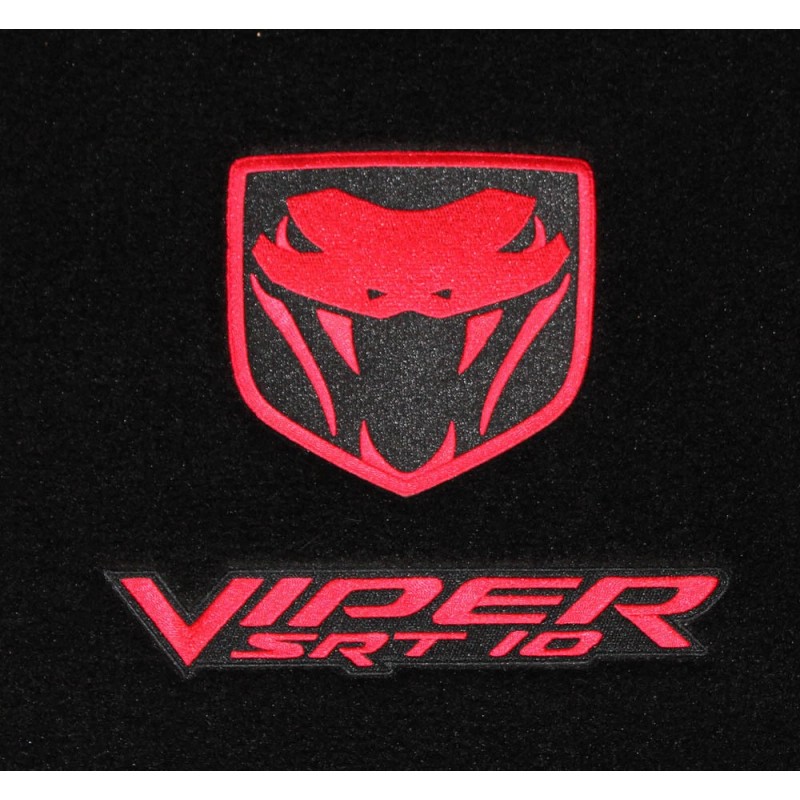 LLoyd Mats NEW! BLACK FLOOR MATS 2003-2006 Dodge Viper With