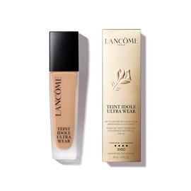 Lancôme Teint Idole Ultra Wear – Base de Maquillaje Mate, Cobertura Completa y Transpirable, Acabado Mate Natural, con Vitamina E, Ácido Hialurónico, Moringa, SPF 35 y 24 Horas de Duración, 30 ml