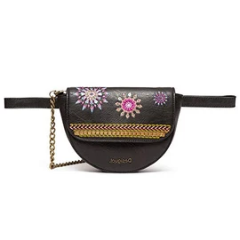 DESIGUAL RIÑO ADA NYON Marron Bum Bag Belt Bag, Brown, One Size, brown
